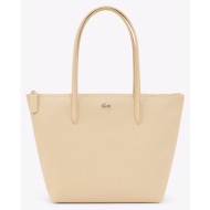 lacoste τσαντα shopping bag 3nf2037pk-t33 biege
