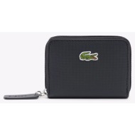 lacoste πορτοφολι money pieces 3nf4193pk-000 black