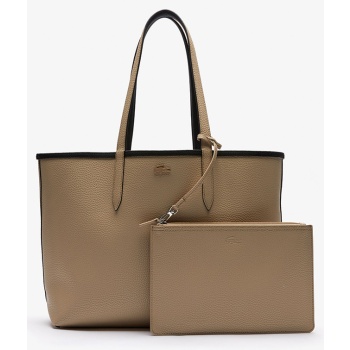 lacoste τσαντα shopping bag 3nf2142aa-a91 sandybrown