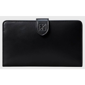 calvin klein snap passport longfold wallet lv04f1108g-ub1