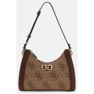 guess karnilla logo shoulder bag τσαντα γυναικειο hwos9901180-lgw mixed
