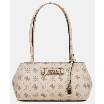 guess carrie logo grlfnd shldr stchl τσαντα γυναικειο