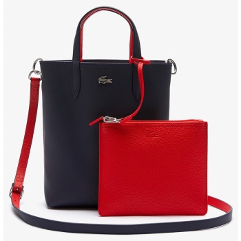 lacoste τσαντα vertical shopping bag 3nf2991aa-b50 darkred