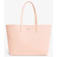 lacoste τσαντα shopping bag 3nf4823aa-t37 lightcoral
