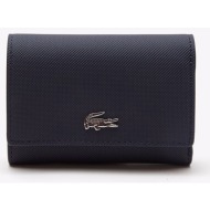 lacoste πορτοφολι wallet 3nf4190aa-b50 darkblue