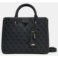 guess meridian ii girlfriend satchel τσαντα γυναικειο hwsg6974060-clo gray