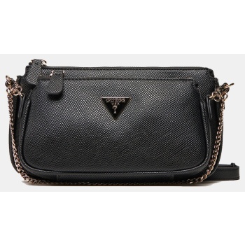 guess noelle ii dbl pouch crossbody τσαντα γυναικειο