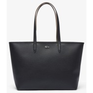 lacoste τσαντα shopping bag 3nf4823aa-a91 black