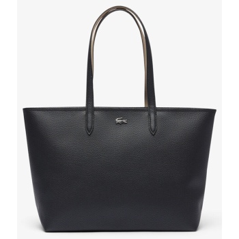 lacoste τσαντα shopping bag 3nf4823aa-a91 black