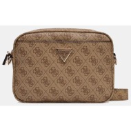 guess meridian ii camera bag τσαντα γυναικειο hwsg6974140-ltl sandybrown