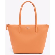 lacoste τσαντα shopping bag 3nf2037pk-n16 orange