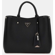 guess meridian ii girlfriend satchel τσαντα γυναικειο hwbg6974060-bla black