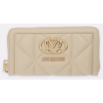 love moschino πορτοφολι jc5644pp1olc0-129 biege