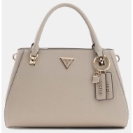 guess noelle ii luxury satchel τσαντα γυναικειο hwzg9672070-tau biege
