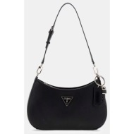 guess noelle ii top zip shoulder bag τσαντα γυναικειο hwzg9672180-bla black