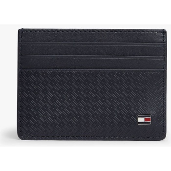 tommy hilfiger th emboss cc holder am0am14240-dw6 darkblue