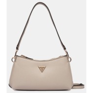 guess noelle ii 3 comp shldr xbody τσαντα γυναικειο hwzg9672730-tau biege