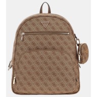 guess power play ii lrg tech bckpck τσαντα γυναικειο hwsl7124350-ltl sandybrown