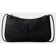calvin klein jeans bold ck mini bag lv04f1125g-ub1 black