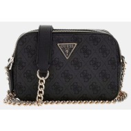guess noelle ii crossbody camera τσαντα γυναικειο hwbg9672140-clo black