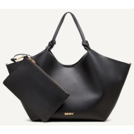 dkny r42bae48 paula tote handbag dkny r42bae48-bgd black