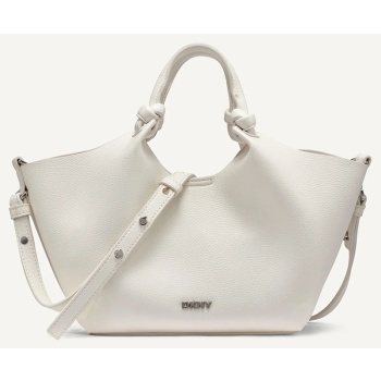 dkny r53bam60 paula tote handbag dkny r53bam60-mmw ecru