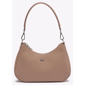 lacoste τσαντα shoulder bag 3nf4756dz-n81 sandybrown