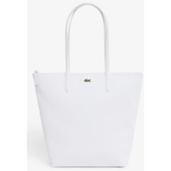 lacoste τσαντα shopping bag 3nf1890pk-001 white
