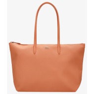 lacoste τσαντα shopping bag 3nf1888pk-n16 orange