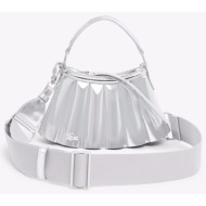 lacoste τσαντα crossover bag 3nu5327dx-t10 metallicsilver