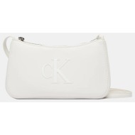 calvin klein jeans bold ck mini bag lv04f1125g-4lx offwhite