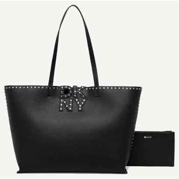 dkny r54aaj38 nicole tote handbag dkny r54aaj38-bsv black