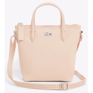 lacoste τσαντα crossover bag 3nf2609pk-t27 lightcoral