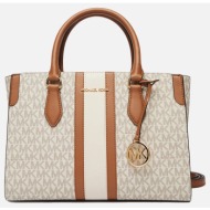 michael kors 30r6gq6s2b satchels handbag michael michael kors 30r6gq6s2b-149 biege