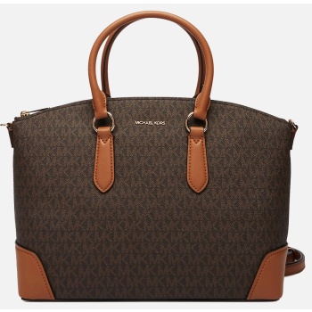 michael kors satchel 30r6g1ws7b-252 darkbrown