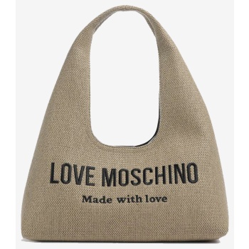 love moschino τσαντα jc4229pp0okb1-90a sandybrown