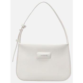lacoste τσαντα shoulder bag 3nf5153au-a56 cream