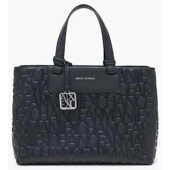 armani exchange shopping bag xw001222af15774-uc001 black