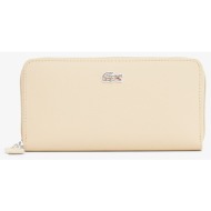 lacoste πορτοφολι money pieces 3nf2900pk-t33 cream