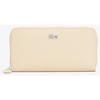 lacoste πορτοφολι money pieces 3nf2900pk-t33 cream