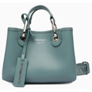 emporio armani shopping bag ew000382af12036-m9110 petrol