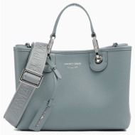 emporio armani shopping bag ew000361af12036-m9110 petrol