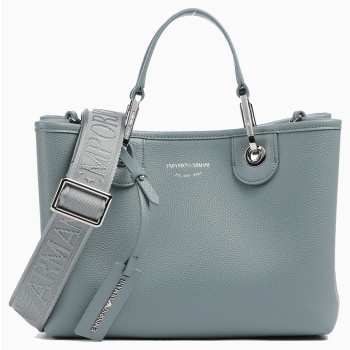 emporio armani shopping bag ew000361af12036-m9110 petrol