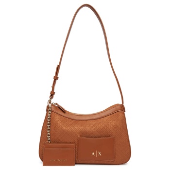 armani exchange shoulder bag xw001213af22645-u6119 tan