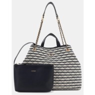 guess giully ii large 2 in 1 tote τσαντα γυναικειο hwag9673290-nml multi