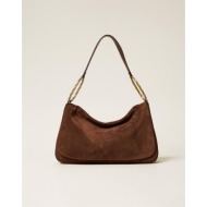 twinset τσαντα 261td8560-12110 brown