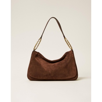 twinset τσαντα 261td8560-12110 brown