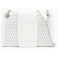 armani exchange mini bag xw000281af22626-u0011 offwhite
