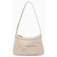 armani exchange shoulder bag xw001213af22645-u6223 biege