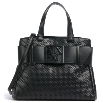 armani exchange shopping bag xw000285af22628-uc001 black